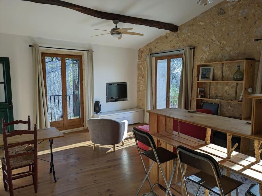 Appartement 1 Chambre, 55M2 - Maison De Village De Charme 17Eme Siecle - Garrigue Heraultaise Argelliers Zewnętrze zdjęcie